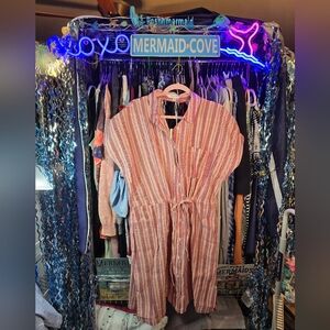 #0553 1XL NWT DAVI & DANI Dress 24"ptp 41.5"Long 23"Waist Tightens w/Drawstring